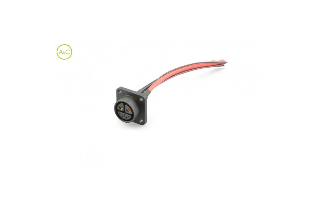 Der kompakteste Higo-Batteriesteckverbinder mit integrierter Dichtung