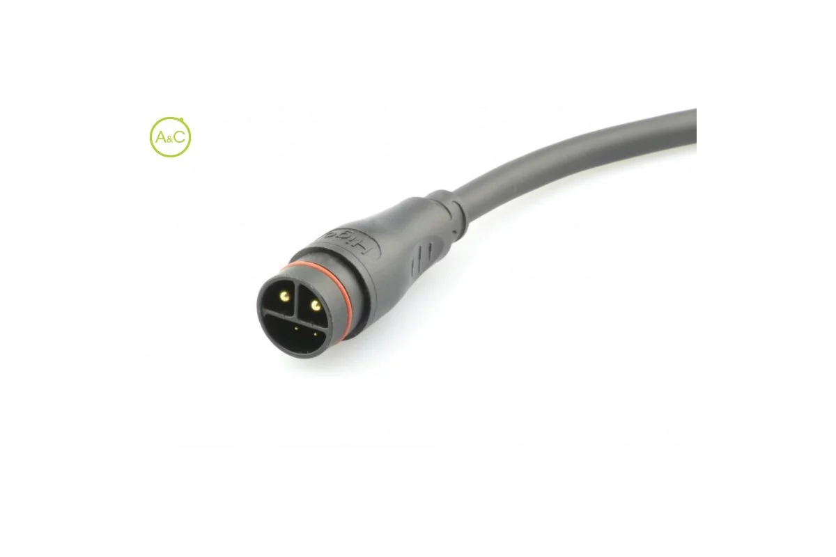 Der kompakteste Higo-Batteriesteckverbinder mit integrierter Dichtung