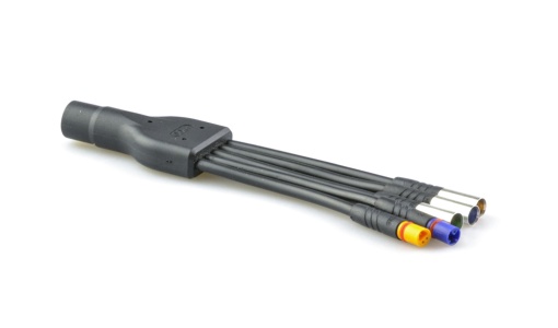 Splitter mit integriertem Steckverbinder