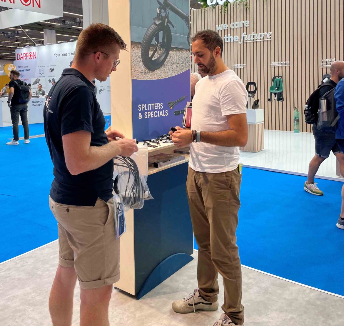 Individuelle Anpassung von E-Bike-Steckverbindern