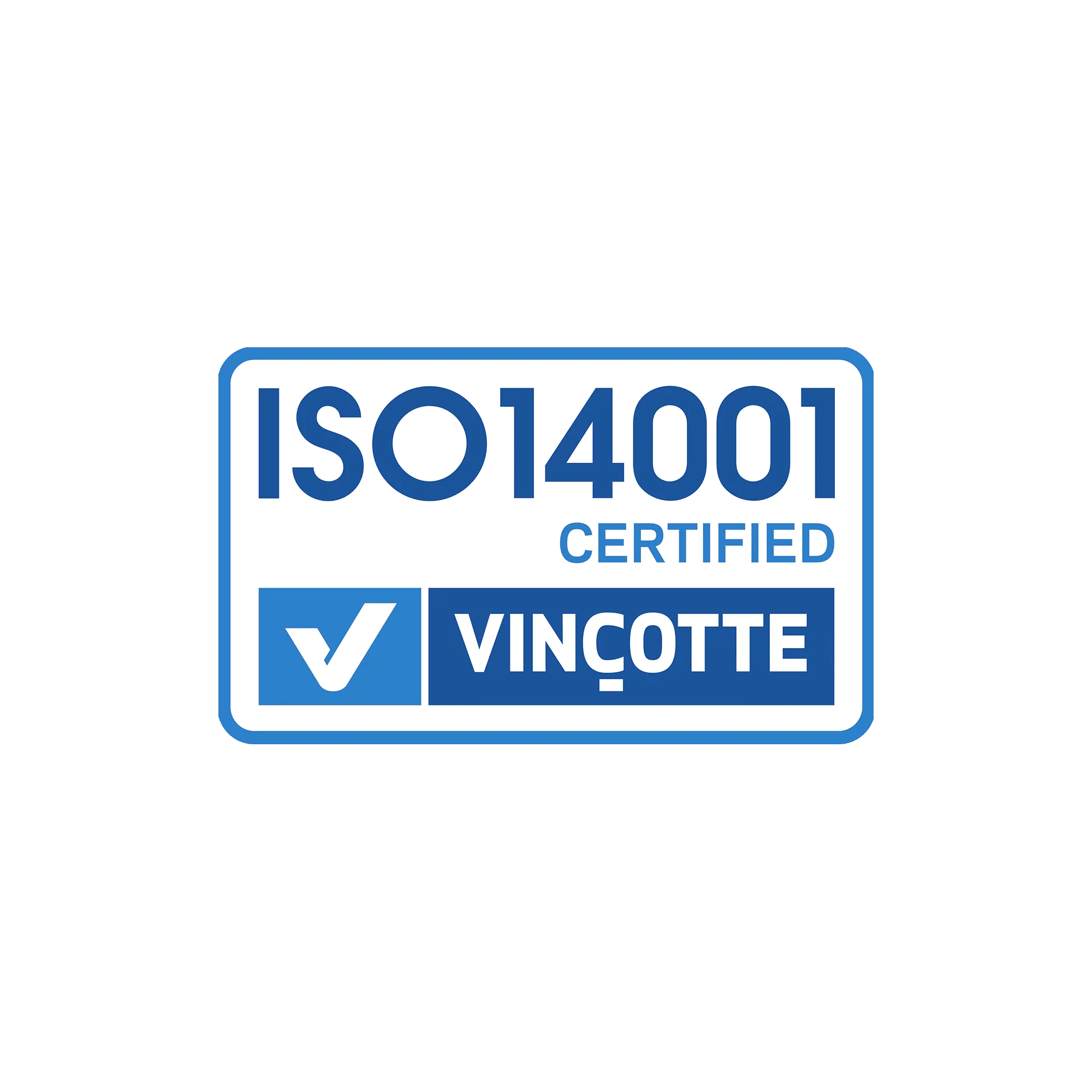 Vincotte ISO4001 certificate