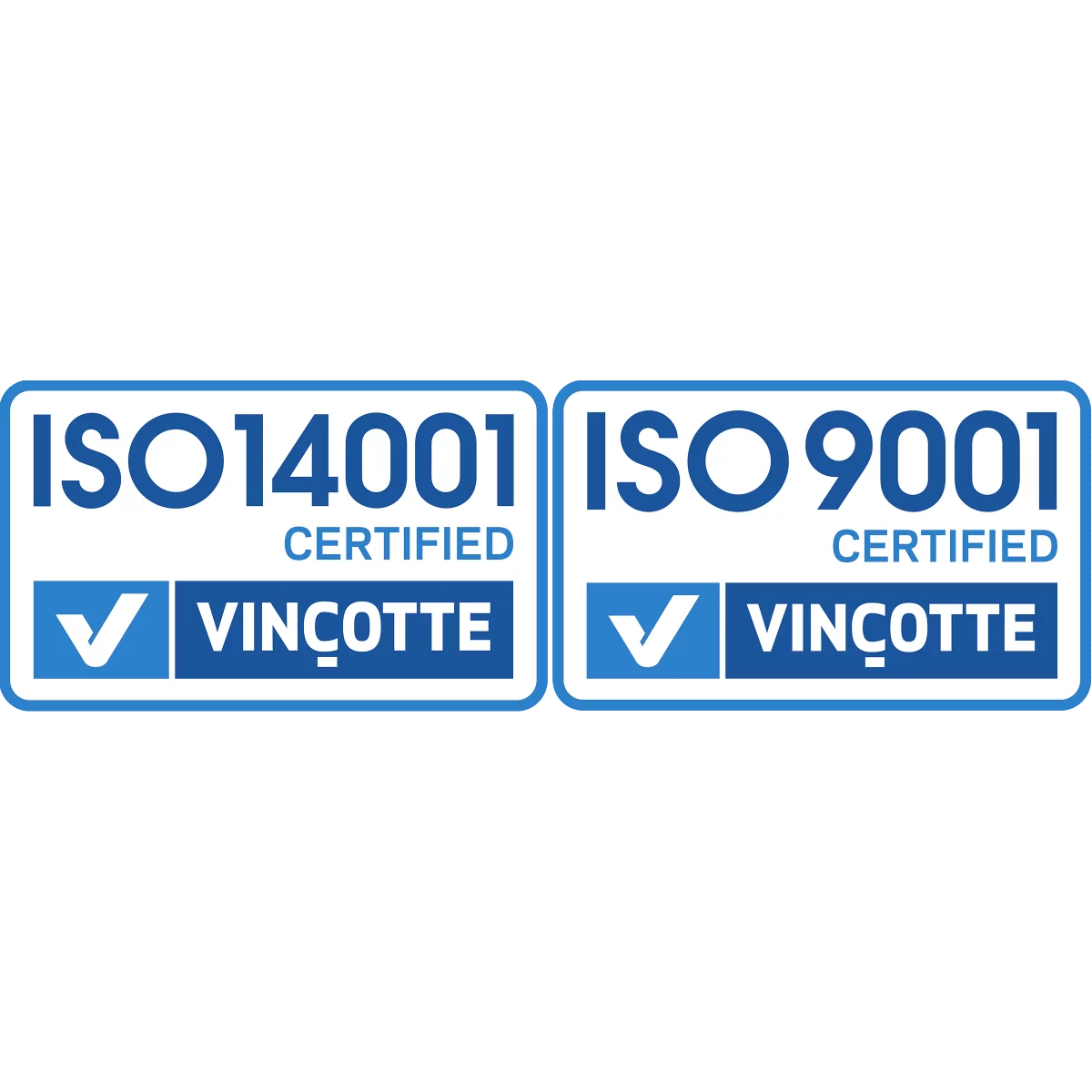 Our certifications