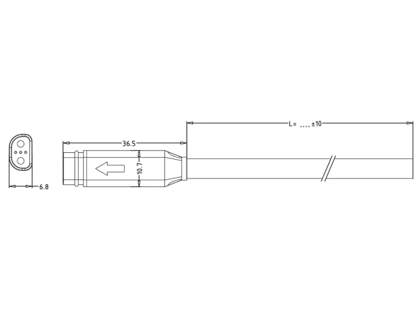 Female cable connector