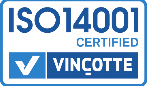 Vincotte ISO4001 certificate