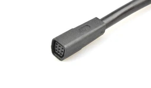 Mini F female cable connector