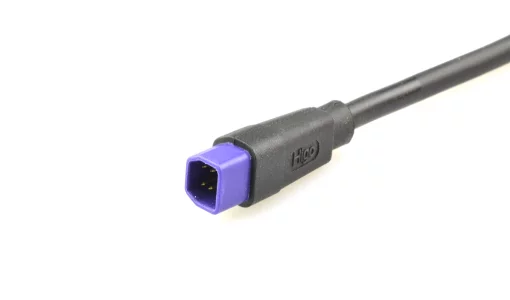 Mini F male cable connector