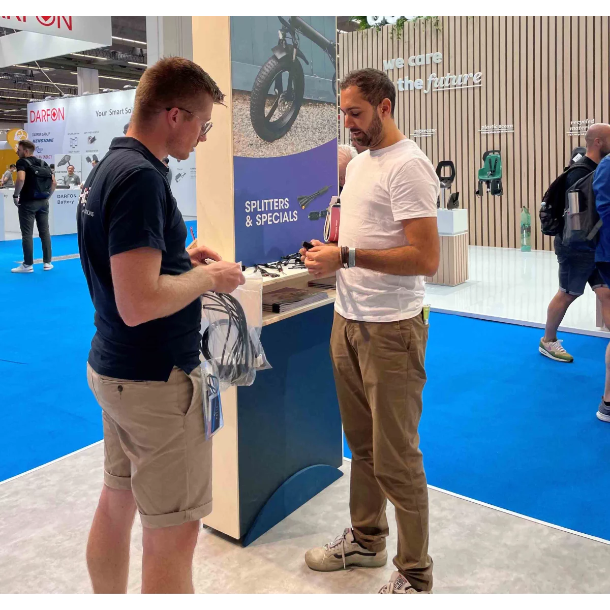 Personalización en conectores para e-bike