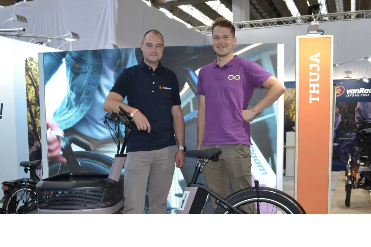 A&C Solutions équipe le tricycle électrique de Van Raam avec des connecteurs Higo intelligents