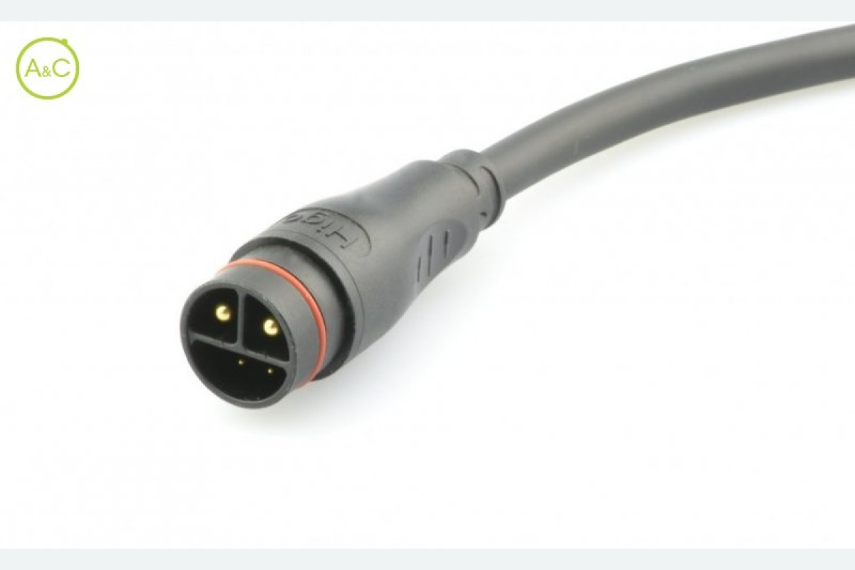 Connecteur de batterie Higo le plus compact avec étanchéité intégrée