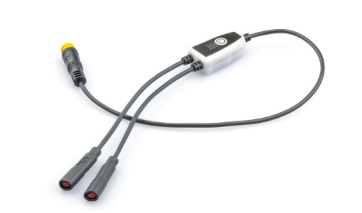 Splitter avec bouton intégré et lumière LED