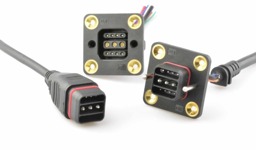 Interface personnalisée avec connexion à 180 degrés